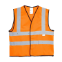 เสื้อกั๊กสะท้อนแสง 3M สีส้ม ไซต์ M