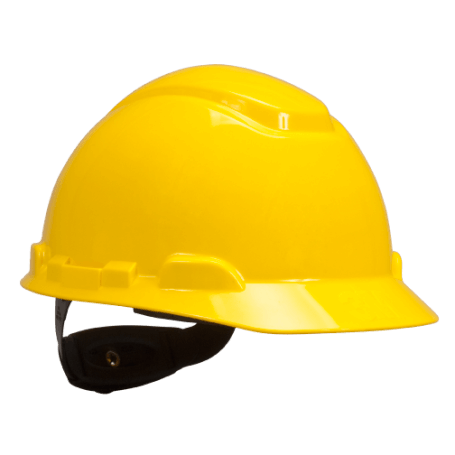 หมวกนิรภัย รุ่น H-701R-Y สีเหลือง แบบปรับหมุน
