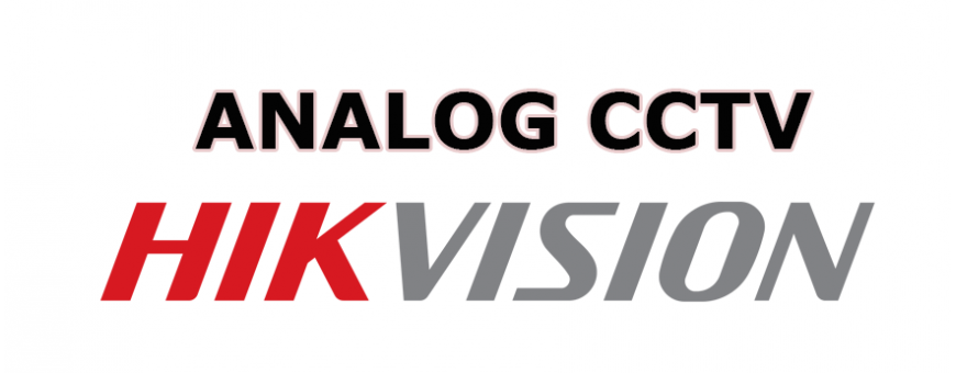กล้องวงจรปิด Hikvision Analog รองรับ 4 ระบบ AHD/TVI/CVI/CVBS รับประกันสินค้า 3ปีเต็ม 